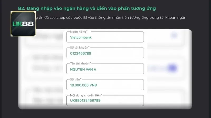 3 điều kiện cơ bản để giao dịch nạp tiền
