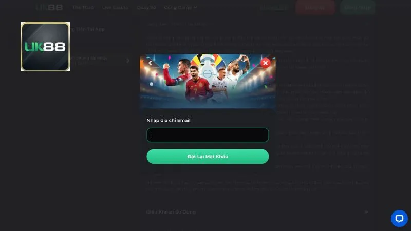 Đăng nhập UK88 hướng dẫn chi tiết cách đơn giản nhanh chóng 2 Lỗi khi nhập thông tin đăng nhập nhà cái