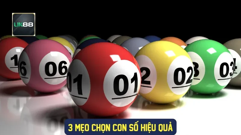 3 mẹo chọn con số hiệu quả