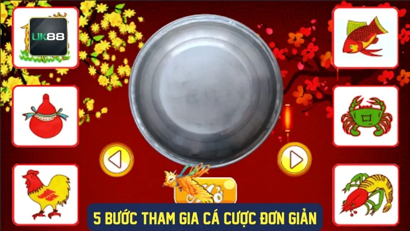 5 bước tham gia cá cược đơn giản