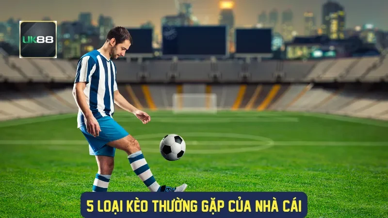 5 loại kèo thường gặp của nhà cái