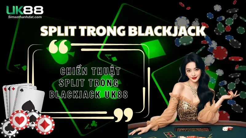 Split trong Blackjack UK88